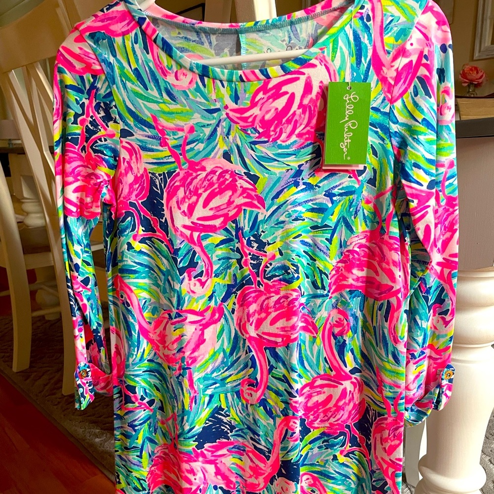 NWT Lilly Linden dress in Flamenco Beach